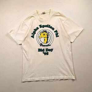 Vintage Looney Tunes Alpha Epsilon Phi Fraternity 90s White T-shirt